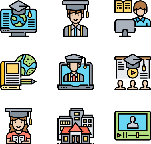 Online Education - Cyber Security Icon Pack (600x564), Png Download