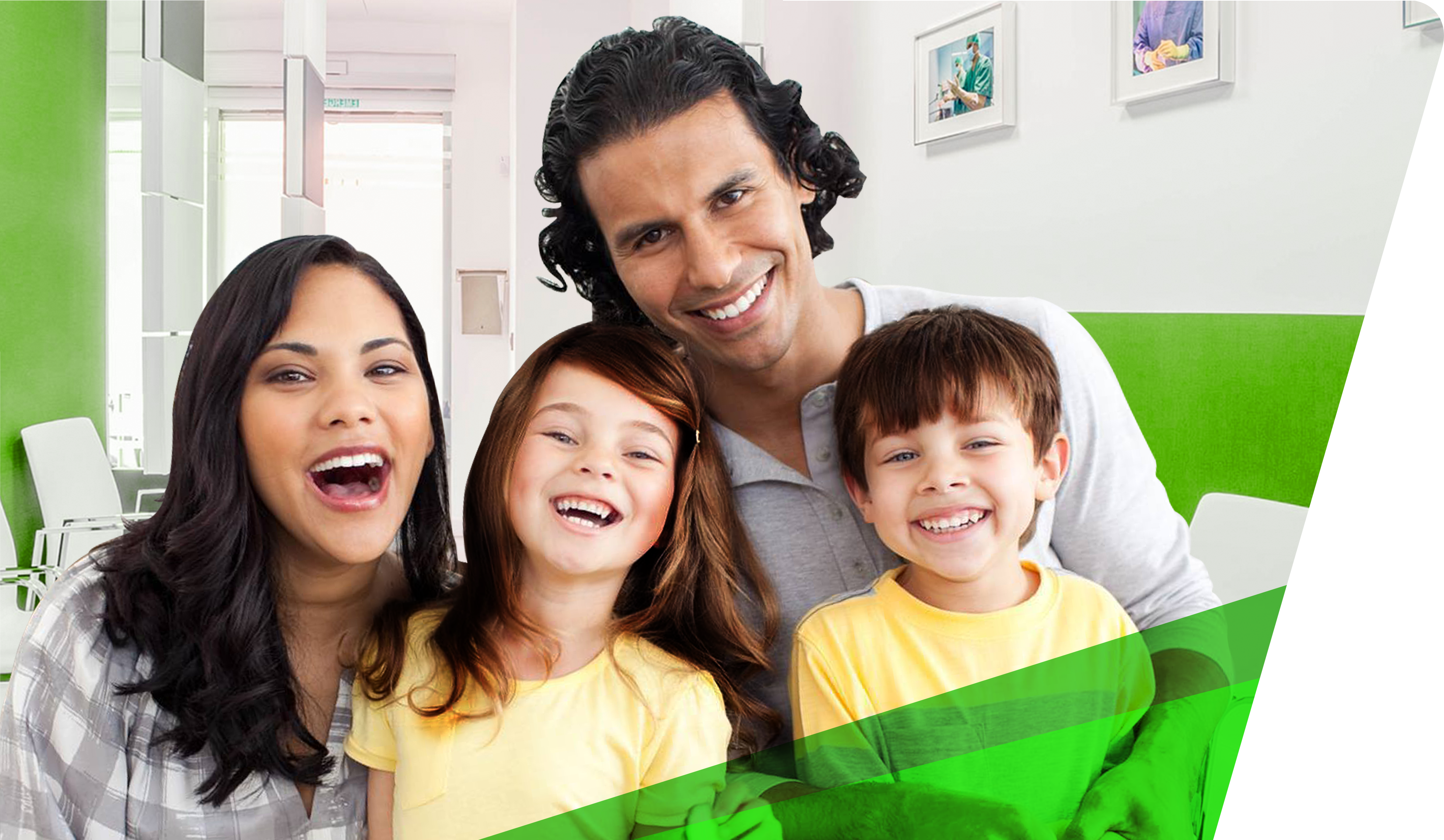 Clínica Familiar La Virgen De Guadalupe Realiza Un - Family (4205x2447), Png Download