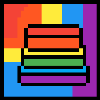 O Bolo Arco Iris E Caixa Arco Iris (1200x1200), Png Download