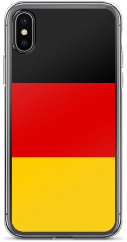 Germany Flag Iphone Case - Smartphone (1000x1000), Png Download
