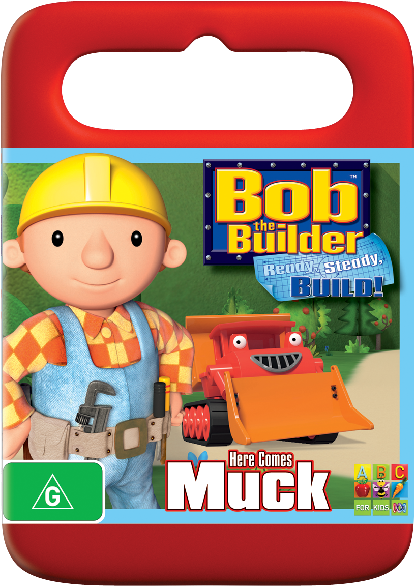 Stock Photo - Bob The Builder Ready Steady Build Here Comes Muck (868x1181), Png Download