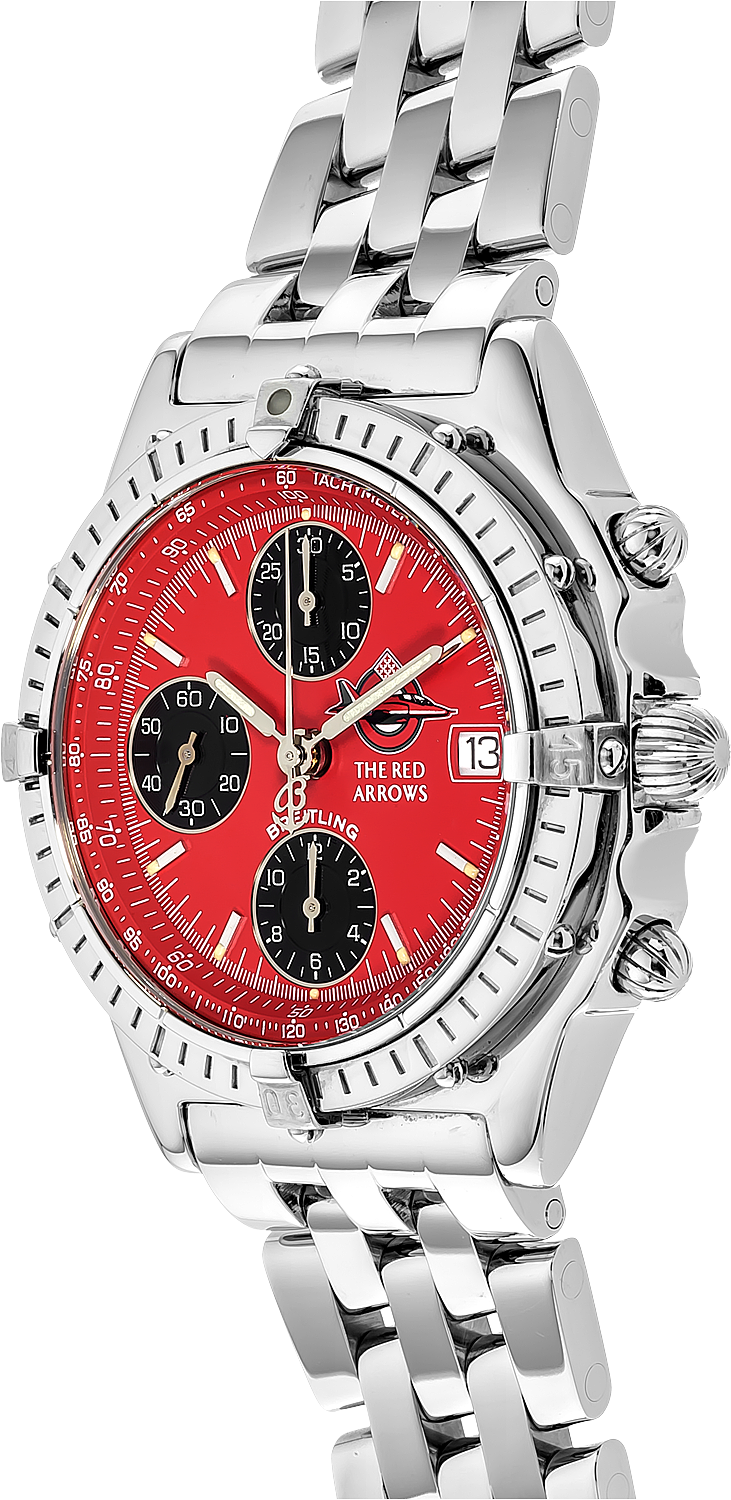 Chronomat The Red Arrows Limited Edition Stainless (1000x1500), Png Download
