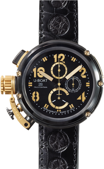 U 51 Gold Arrow Limited Edition/ 99 Pieces - Watch (640x640), Png Download