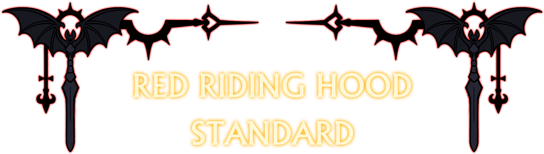 Red Riding Hood Standard Studio Aegis Png Transparent (1908x625), Png Download