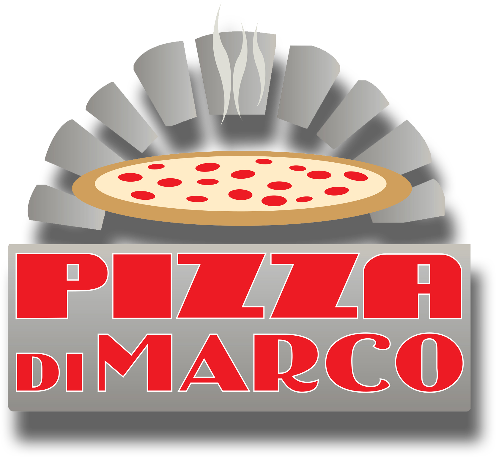 Pizza Pasta Sandwiches Salads - Pizza Di Marco Logo (2000x1570), Png Download