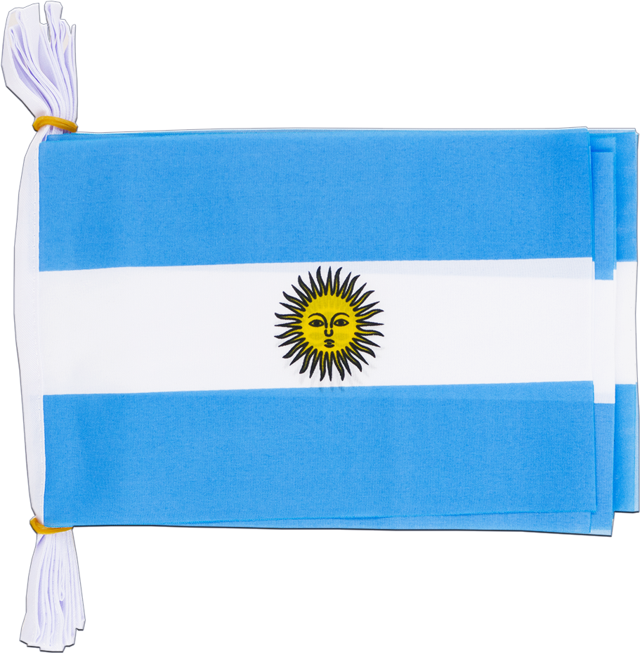 Mini Flag Bunting 6x9\ - Argentina Flag (1500x1000), Png Download
