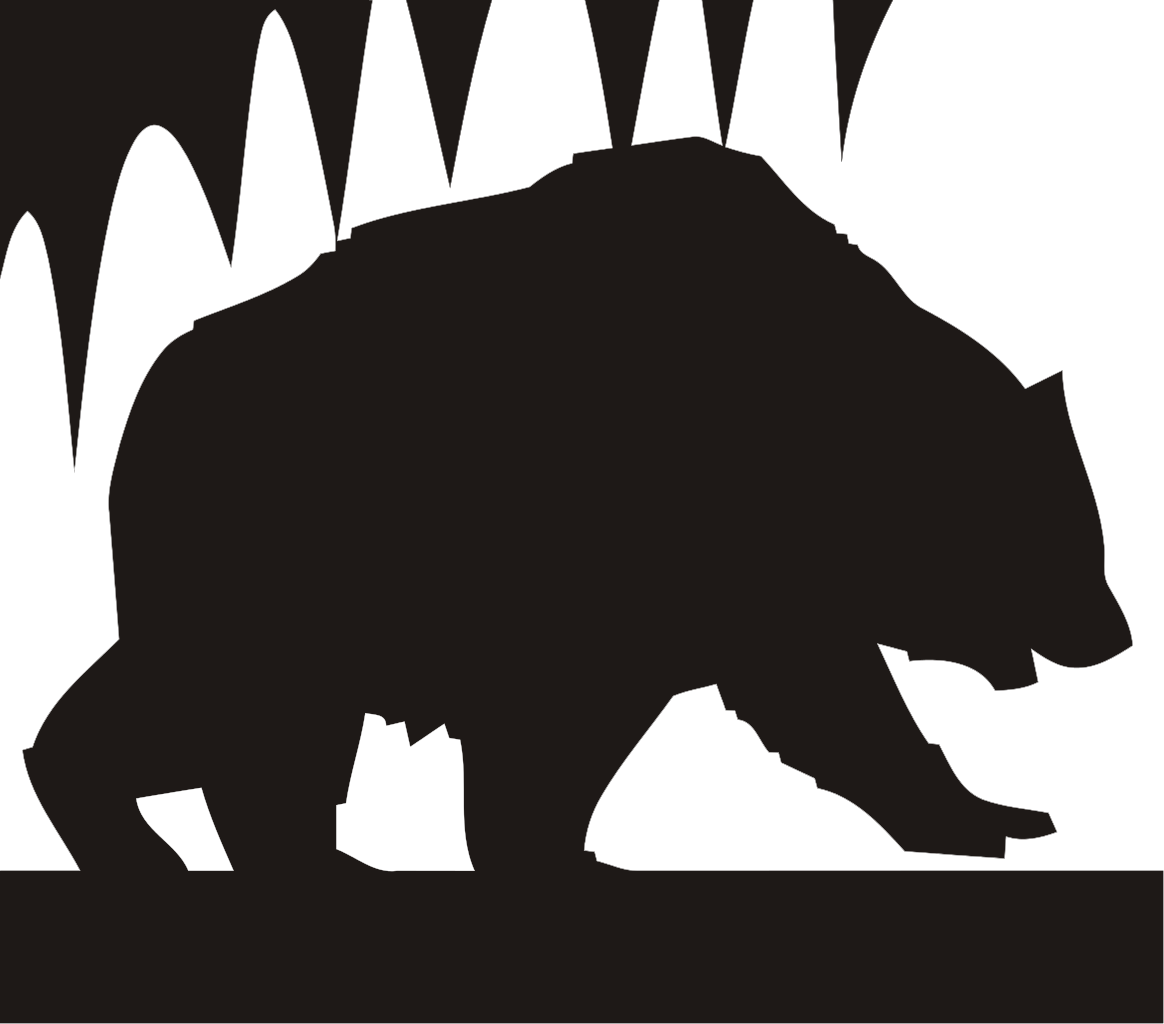 File - Bear Cave2 - Svg - Bear Cave Logo (1164x1024), Png Download