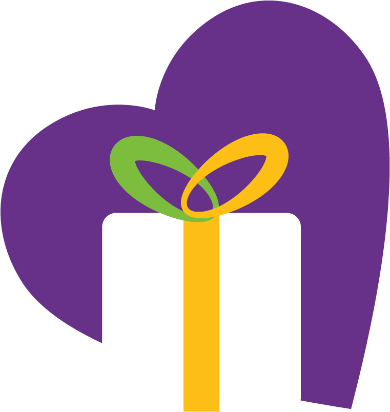 Ways To Give Icon - Gift Center Logo (833x833), Png Download