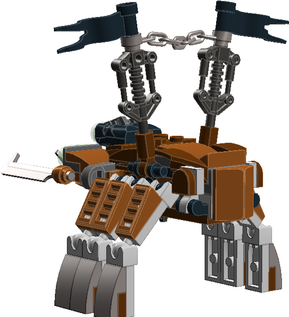 Motara Traveling Gang 3 111 Kb - Military Robot (1360x708), Png Download