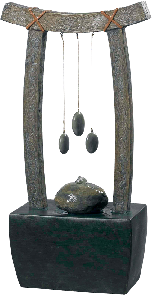 Cool Table Water Fountain (555x1000), Png Download