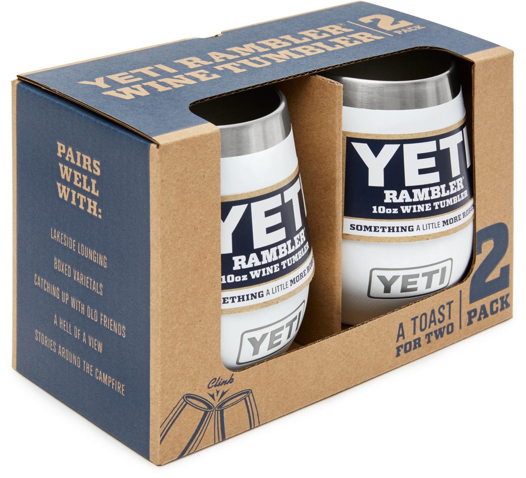 Yeti Rambler 10 Oz Wine Tumbler 2 Pack (1800x1800), Png Download