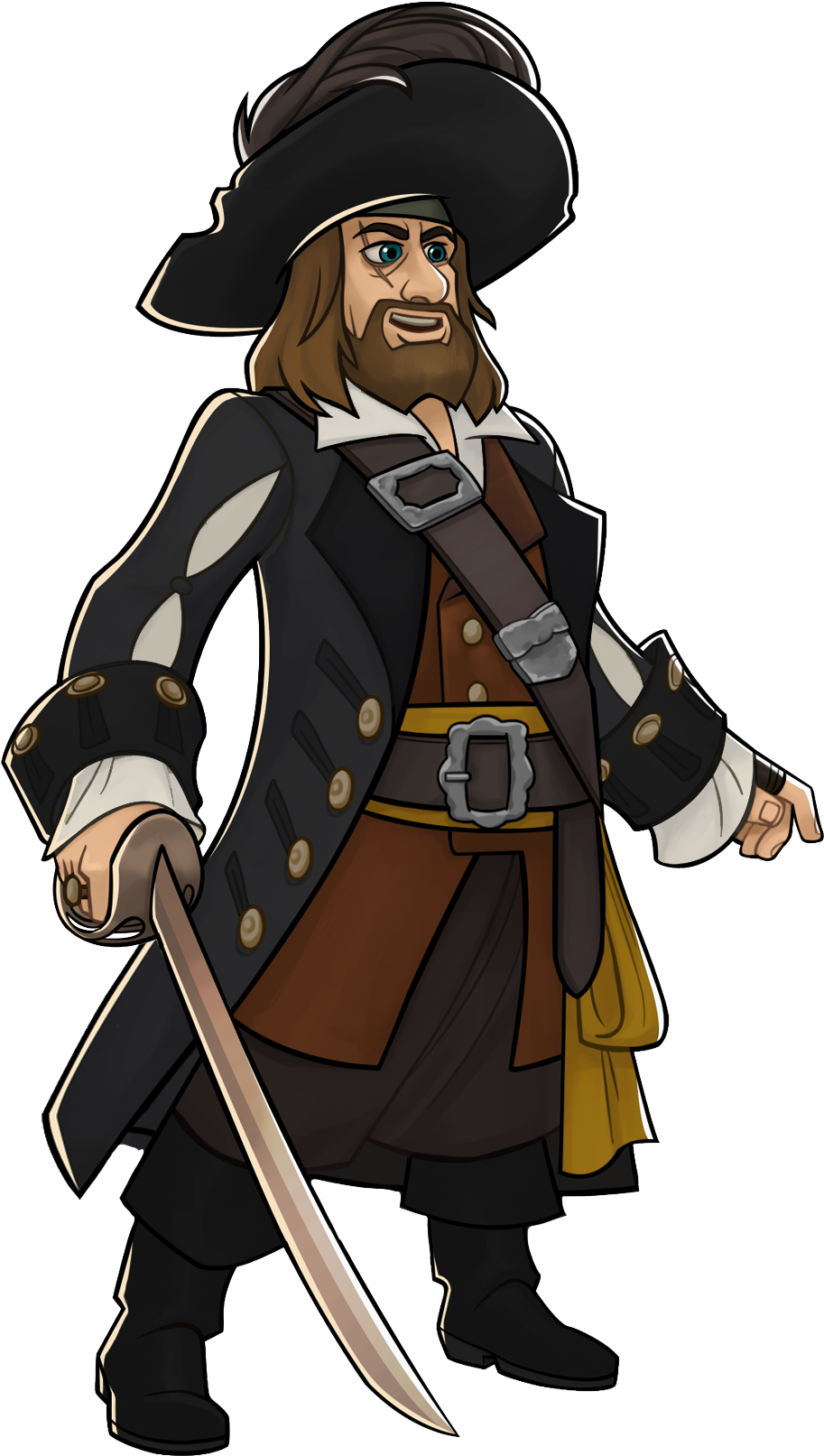 Captain Hector Barbossa - Disney Heroes Battle Mode Eve (976x1656), Png Download