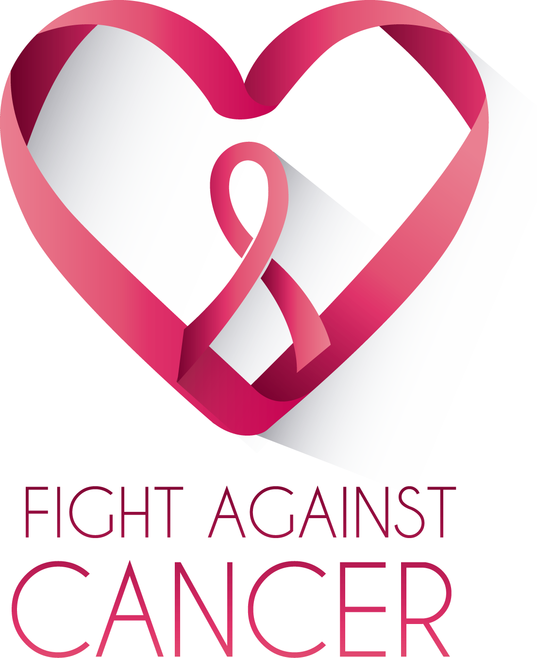 Fight Against Cancer Symbol - Breast Cancer (1106x1355), Png Download