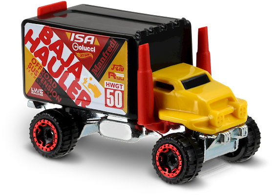 Baja Hauler™ - Baja Hauler Hot Wheels (892x407), Png Download