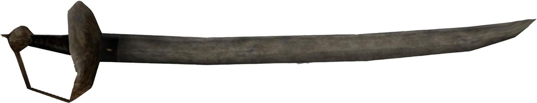 Cutlass H - Potco Swords (1805x374), Png Download