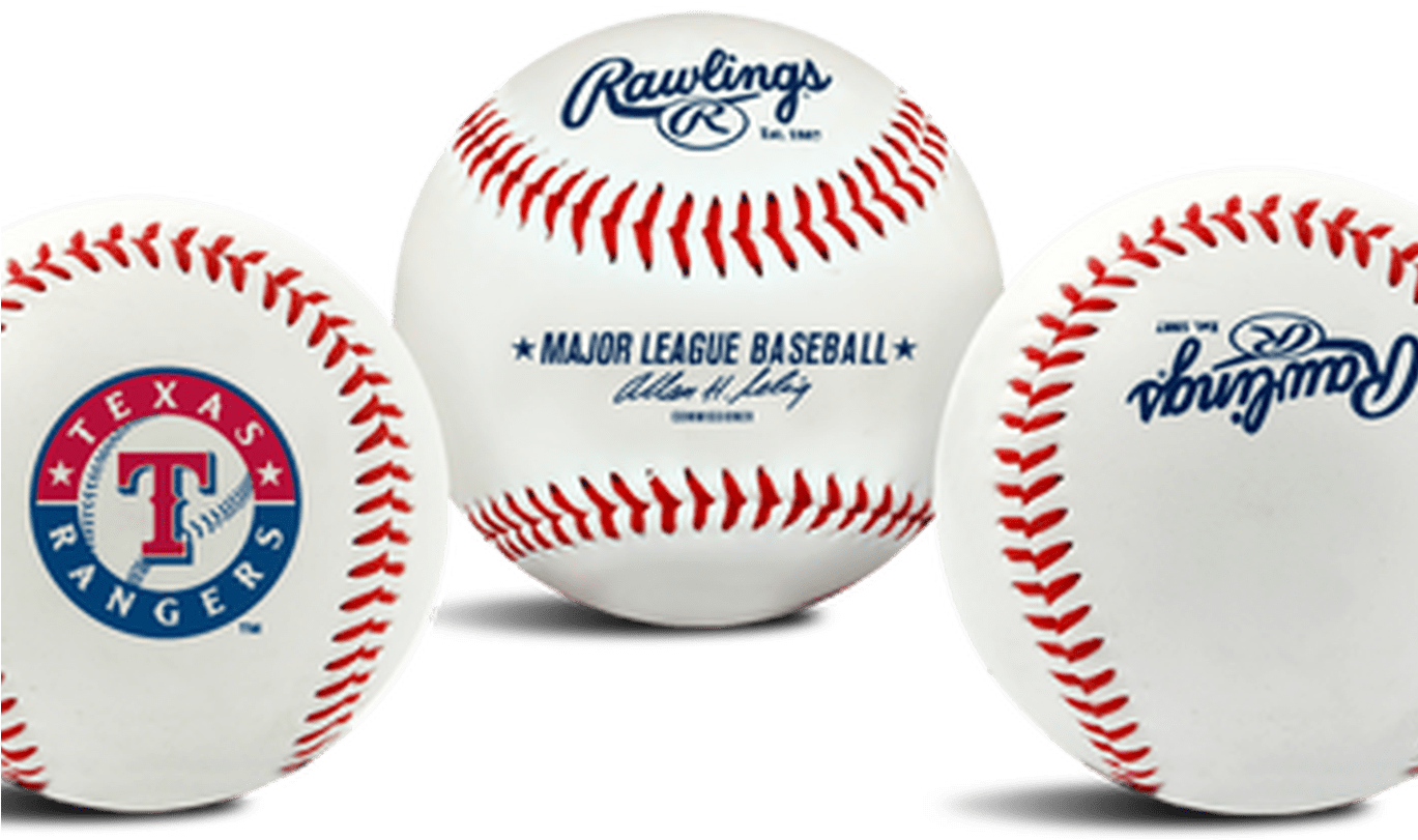 Texas Rangers Rawlings "the Original" Team Logo Baseball - Boston Red Sox Baseball (1368x855), Png Download