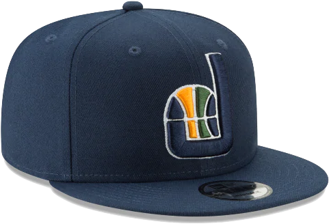 Utah Jazz New Era 9fifty Snapback Hat Back Half Edition - Baseball Cap (640x640), Png Download