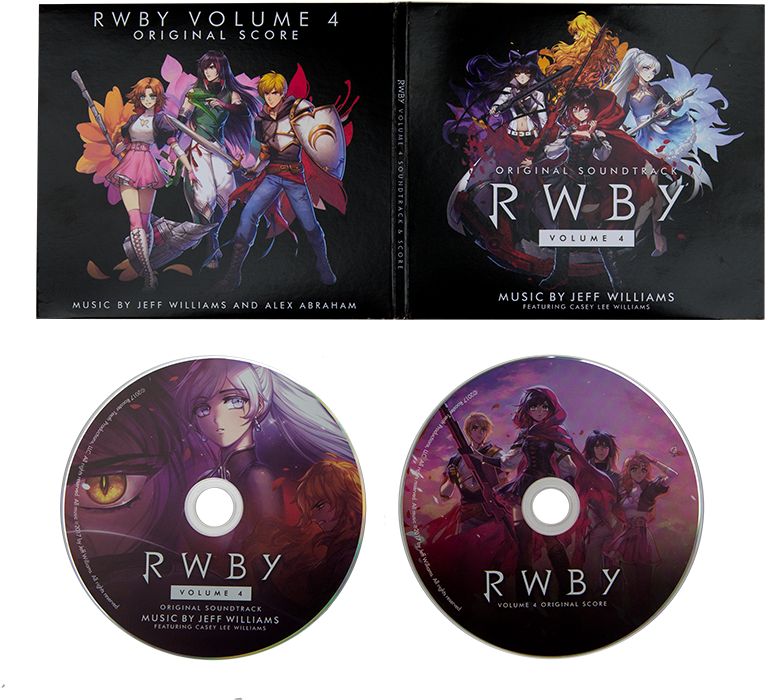 Rwby Vol 3 Soundtrack Cd (800x800), Png Download
