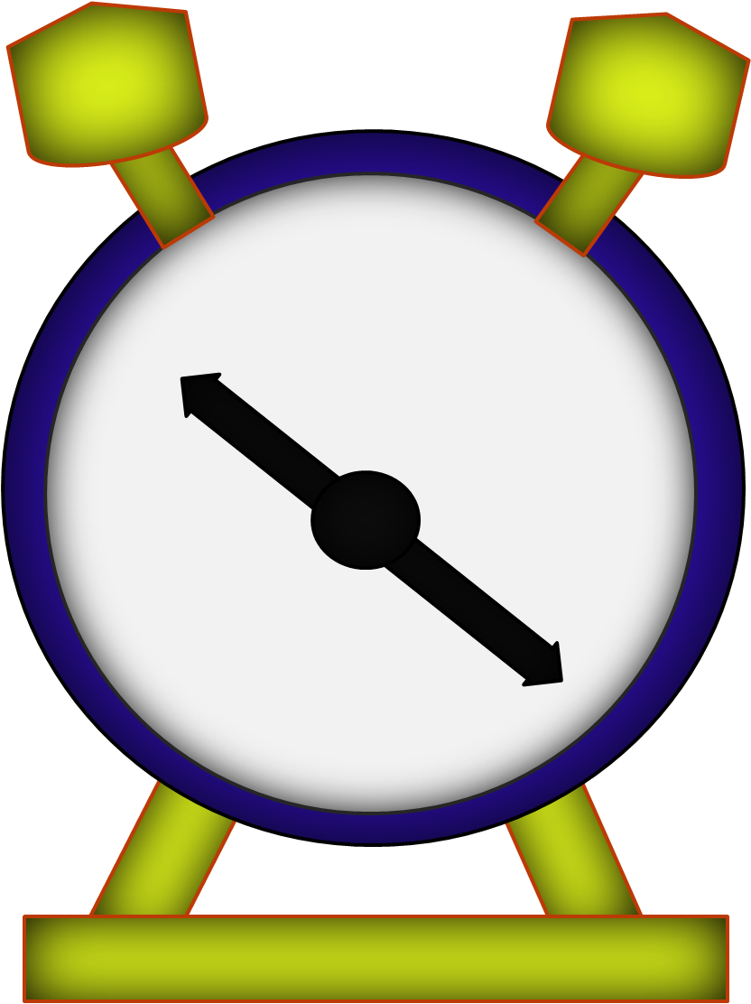 Supergirl Clipart Clock (832x1112), Png Download