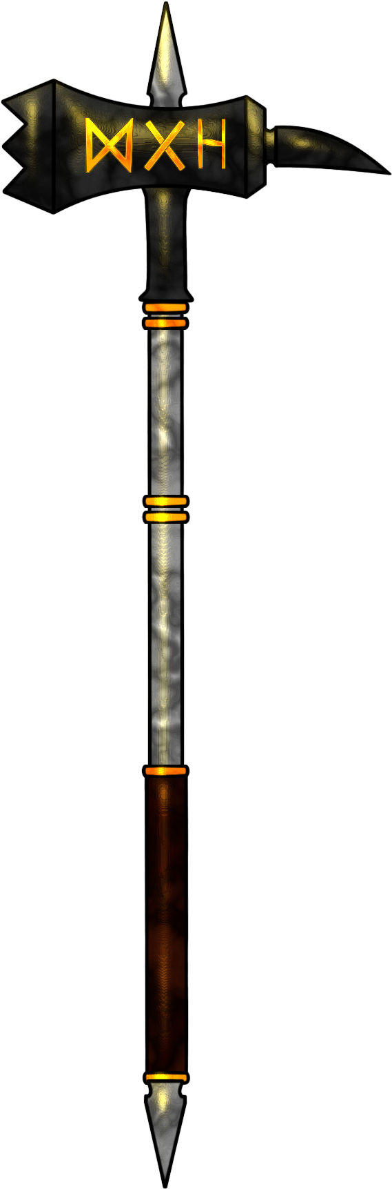 Great Hammer - Dwarven Great Hammer (2400x2400), Png Download