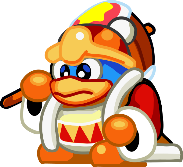 Kirby Right Back At Ya King Dedede - Kirby King Dedede Png (600x548), Png Download