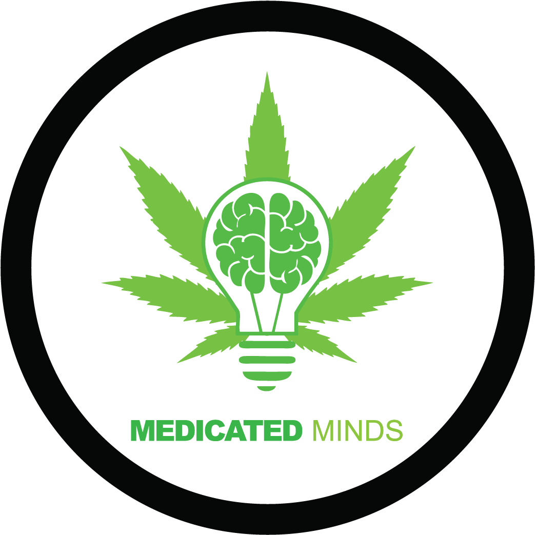 Medicatedminds - Cannabis Favicon (1296x1296), Png Download