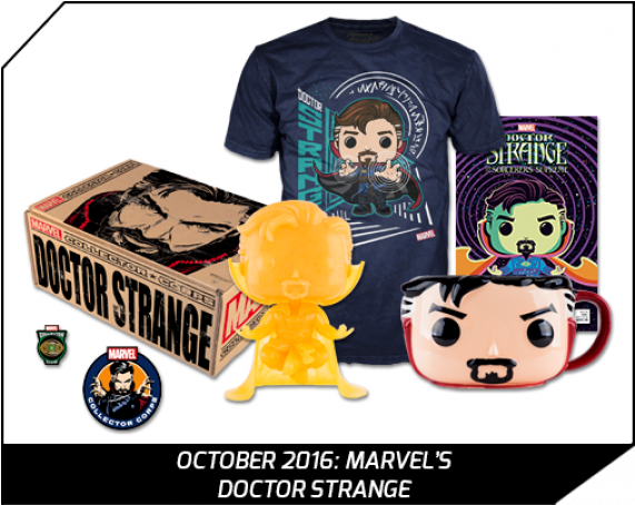 Collector Corps - Marvel Collector Corps Dr Strange (570x741), Png Download