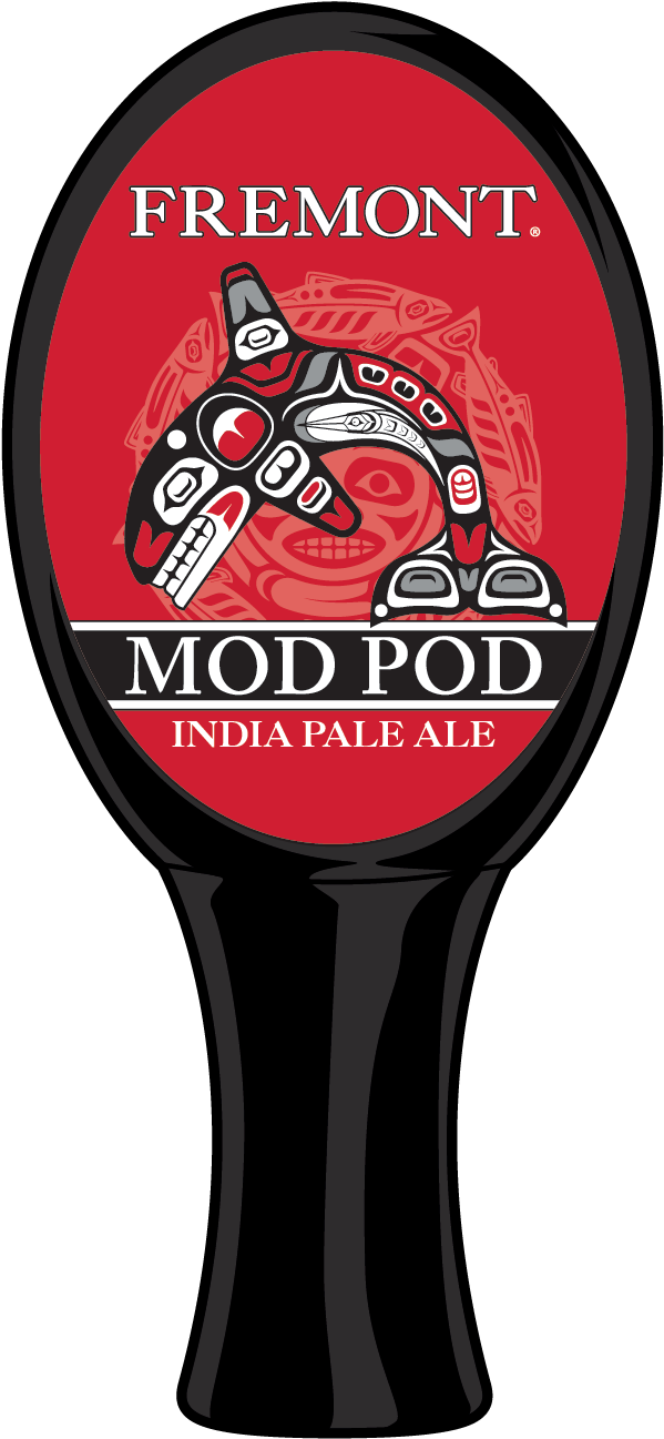 Tap Handle - Fremont Mod Pod Beer (672x1371), Png Download