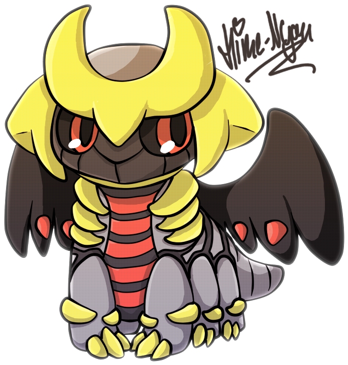 Tsuna54 On Pinterest - Pokemon Baby Giratina (707x739), Png Download