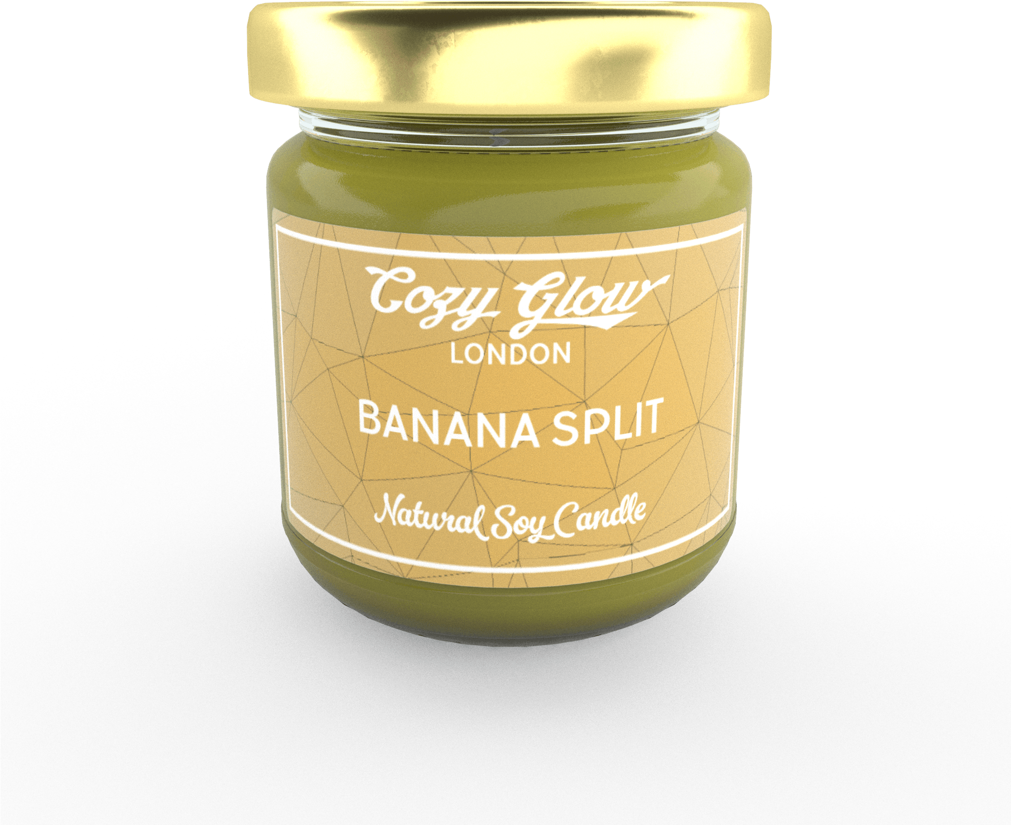 Cozy Glow Banana Split Regular Soy Candle - Cosmetics (2048x2048), Png Download