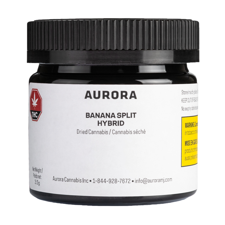 Banana Split - Aurora Cannabis (1060x1060), Png Download