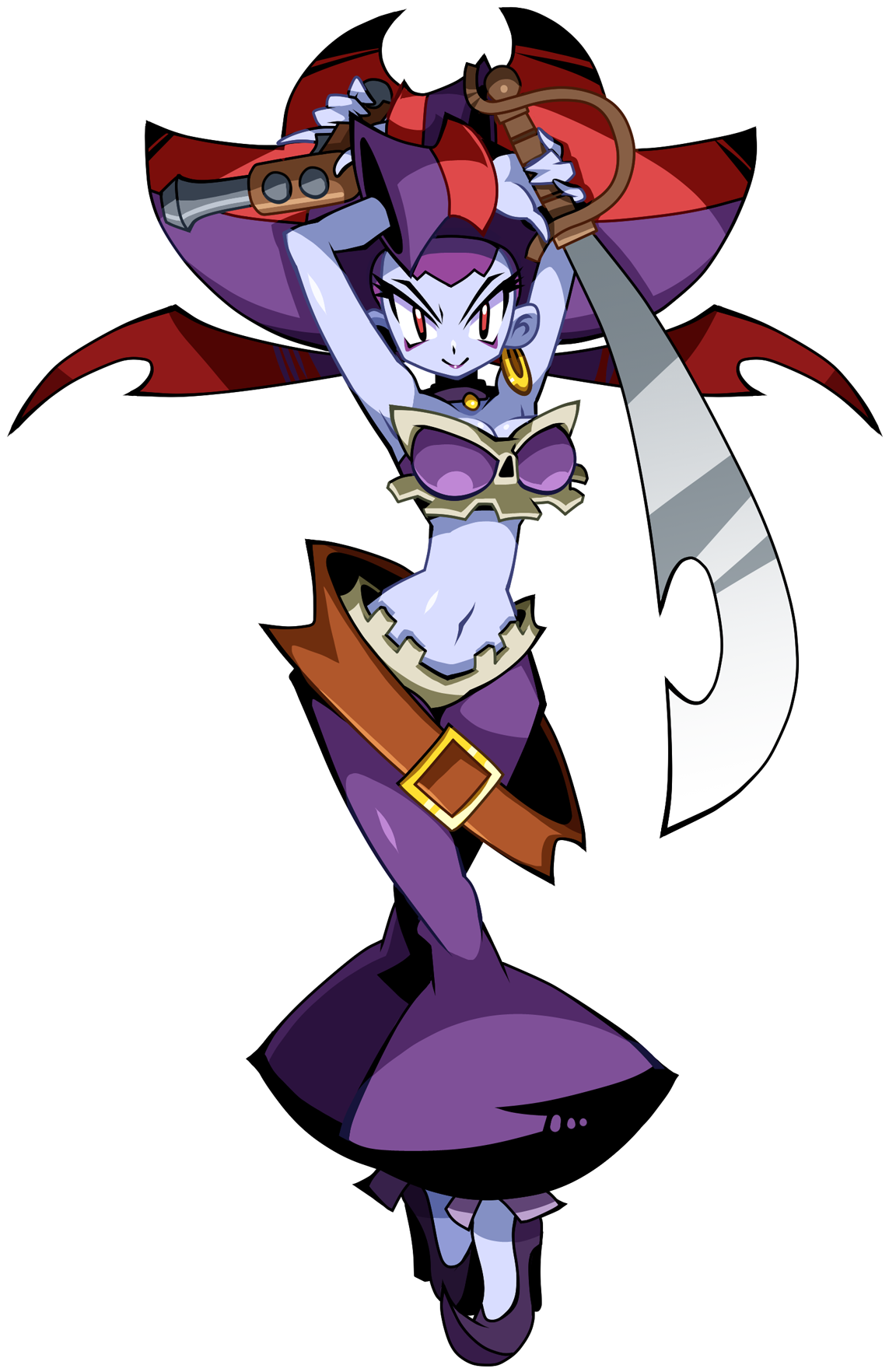 Half-genie Hero - Risky Boots Topless (1344x2106), Png Download