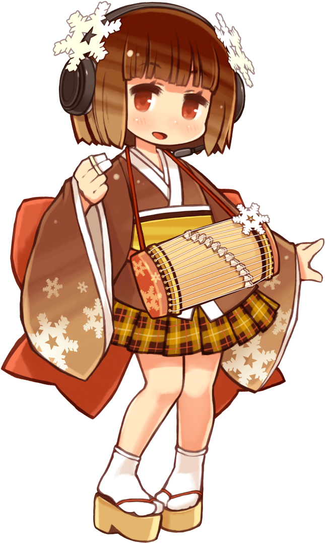 1girl Absurdres Bangs Blunt Bangs Bob Cut Bonbori Yukico-tan - Cartoon (850x1202), Png Download