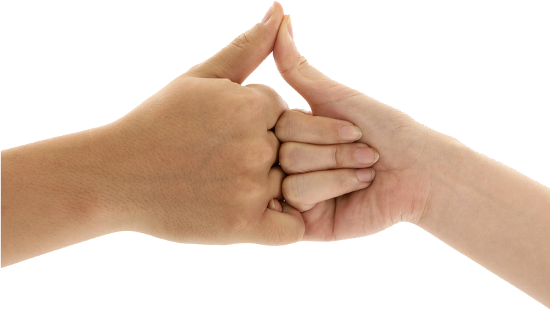 Finger Hand Gesture Gestures Of Men And - Pinky Swear Png (800x668), Png Download