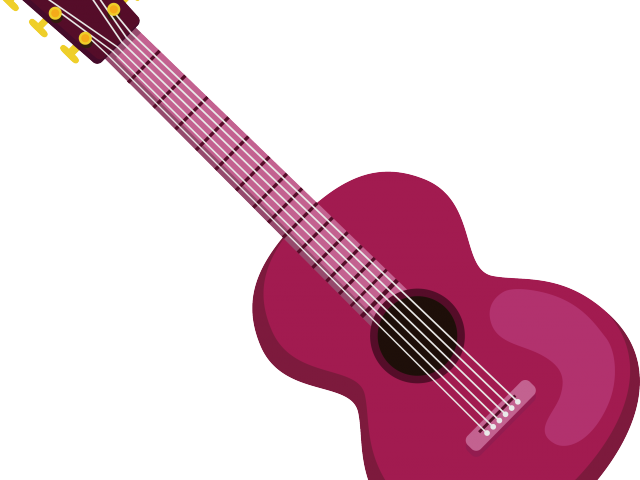Ukulele Clipart Old Guitar - Acoustic Guitar (640x480), Png Download
