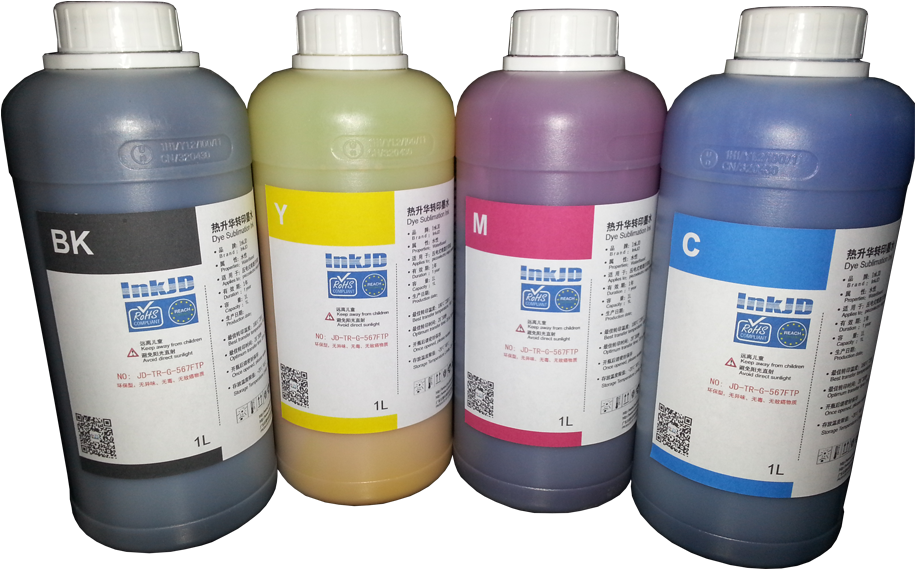 Digital Sublimation Ink For Epson Tfp Printer Head - Dye Sublimation Inks (940x600), Png Download