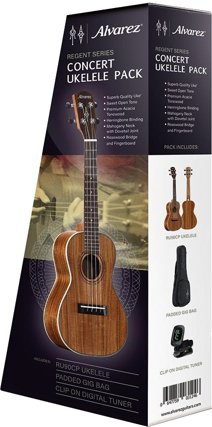 Alvarez Ukulele Ru90cp (423x852), Png Download
