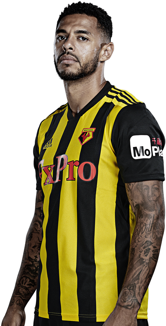 Andre Gray Is The Only Player To Score An Away Pl Goal - Andre Gray Watford Png (1200x1200), Png Download