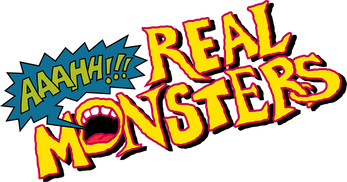 Real Monsters - Clear Logo - Ahh Real Monsters Logo (1200x632), Png Download