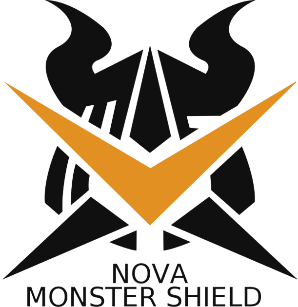 Nova Monster Shield (611x630), Png Download
