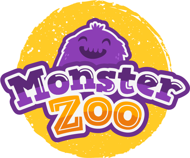 Monster Zoo Logo (700x615), Png Download