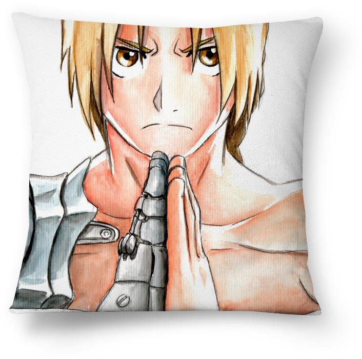 Almofada Edward Elric De Rodrigo Chaemna - Edward Elric (800x800), Png Download