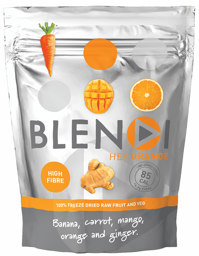 Blendi Pouch Hey Orange Front - Potato Chip (700x900), Png Download