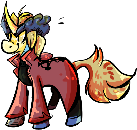 Edward Elric Mammal Vertebrate Horse Like Mammal Fictional (617x559), Png Download