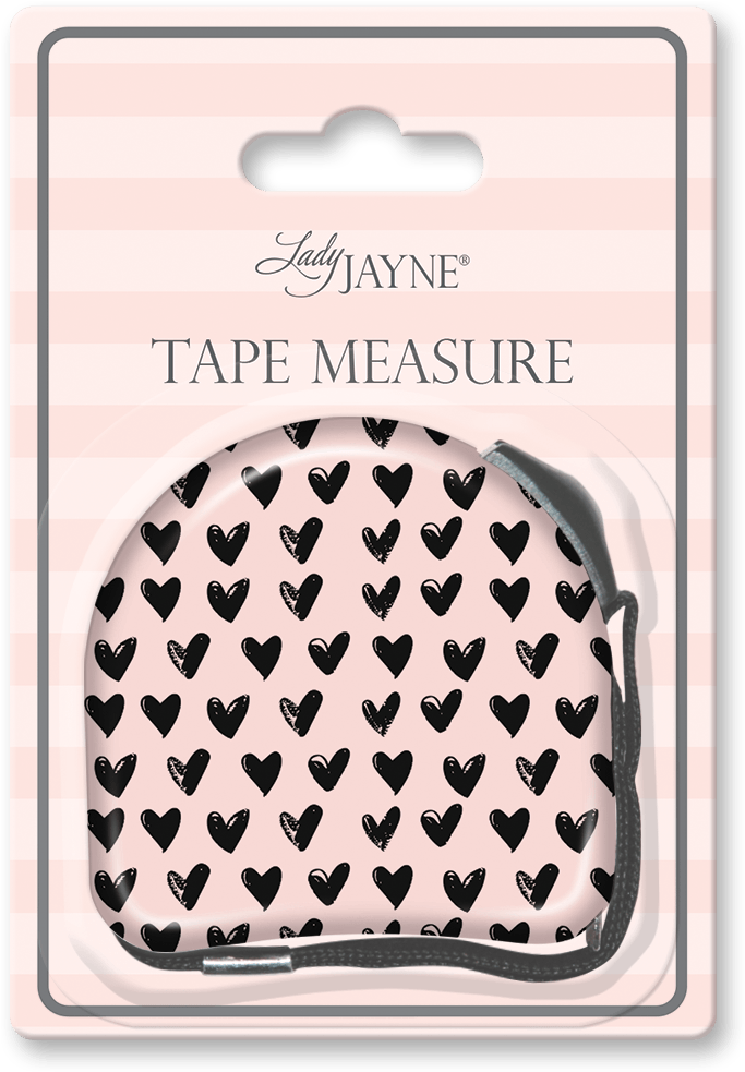 Blush Hearts Measuring Tape - Circle (1200x1200), Png Download