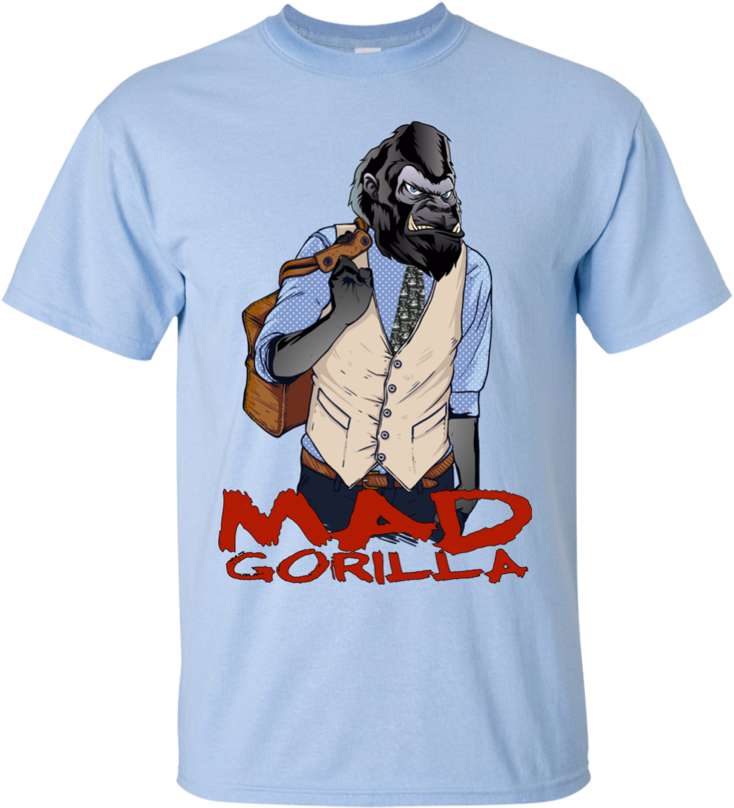 Mad Gorilla Dapper Dan T-shirt - Shirt (1155x1155), Png Download