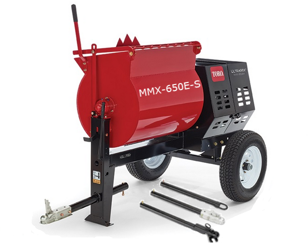 Cart - Concrete Mixer (646x561), Png Download