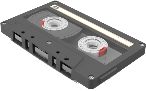 Music Cassette Tape Png (600x600), Png Download