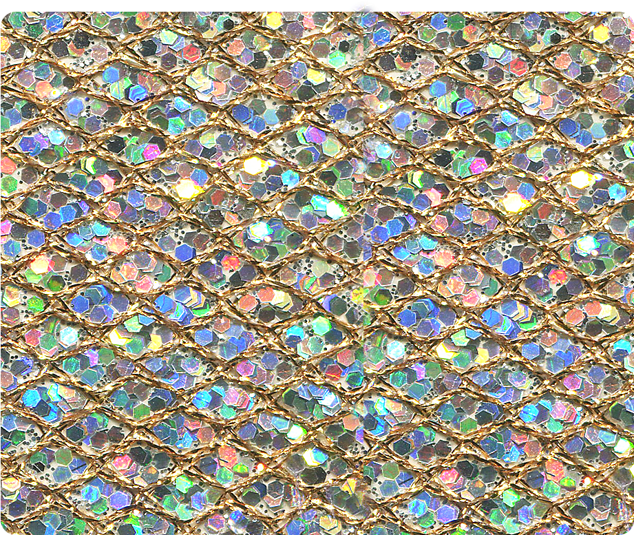113 Gold Sparklenet Fabric Swatch - Motif (1100x825), Png Download