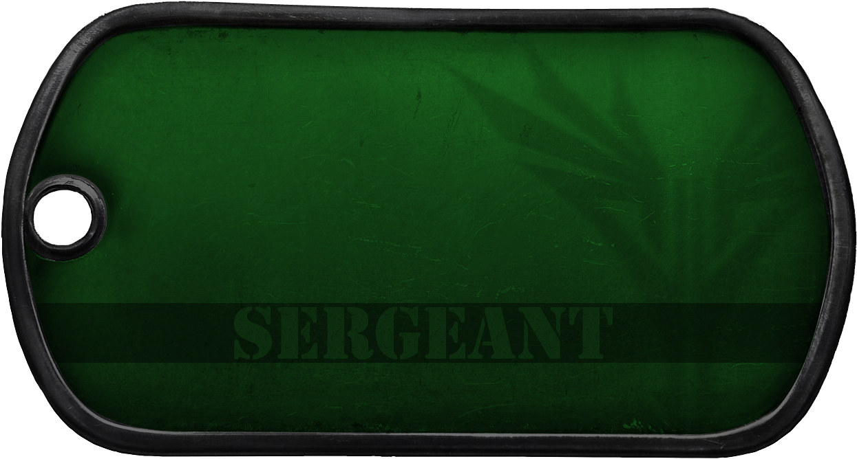 Sergeant Rank 3 On-stream Chat Colour - Mobile Phone Case (1400x700), Png Download